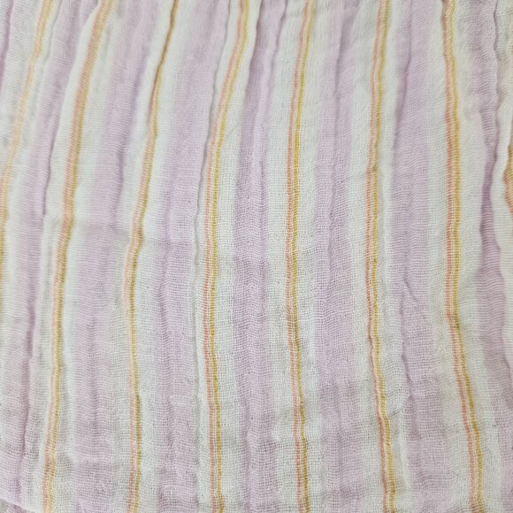 Cat & Jack Toddler Girls Sundress Dress 3T Lavender & Yellow Pinstripe Adorable - Picture 7 of 9